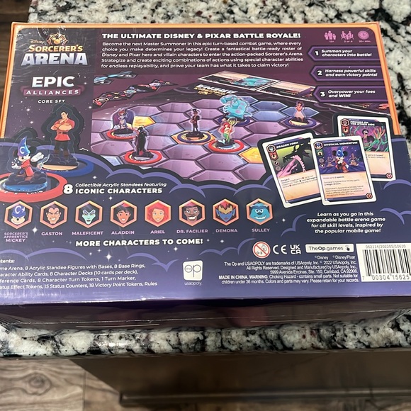 NWT Disney Sorcerer's Arena: Epic Alliances Core Set | Strategy Board Game - Picture 2 of 4